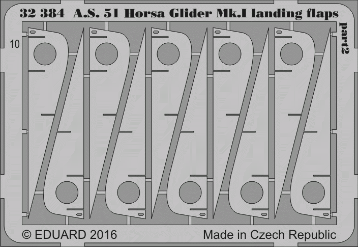 Eduard 32384 AS 51 Horsa Planeur Mk. et volets d'atterrissage 1/35 BRONCO