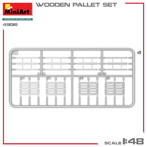MiniArt 49016 JEU DE PALETTES EN BOIS 1/48 – immagine 2