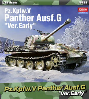 Maquette Academy 13529 Pz.Kpfw.V Panther Ausf.G Ver.Early 1/35 – image 2