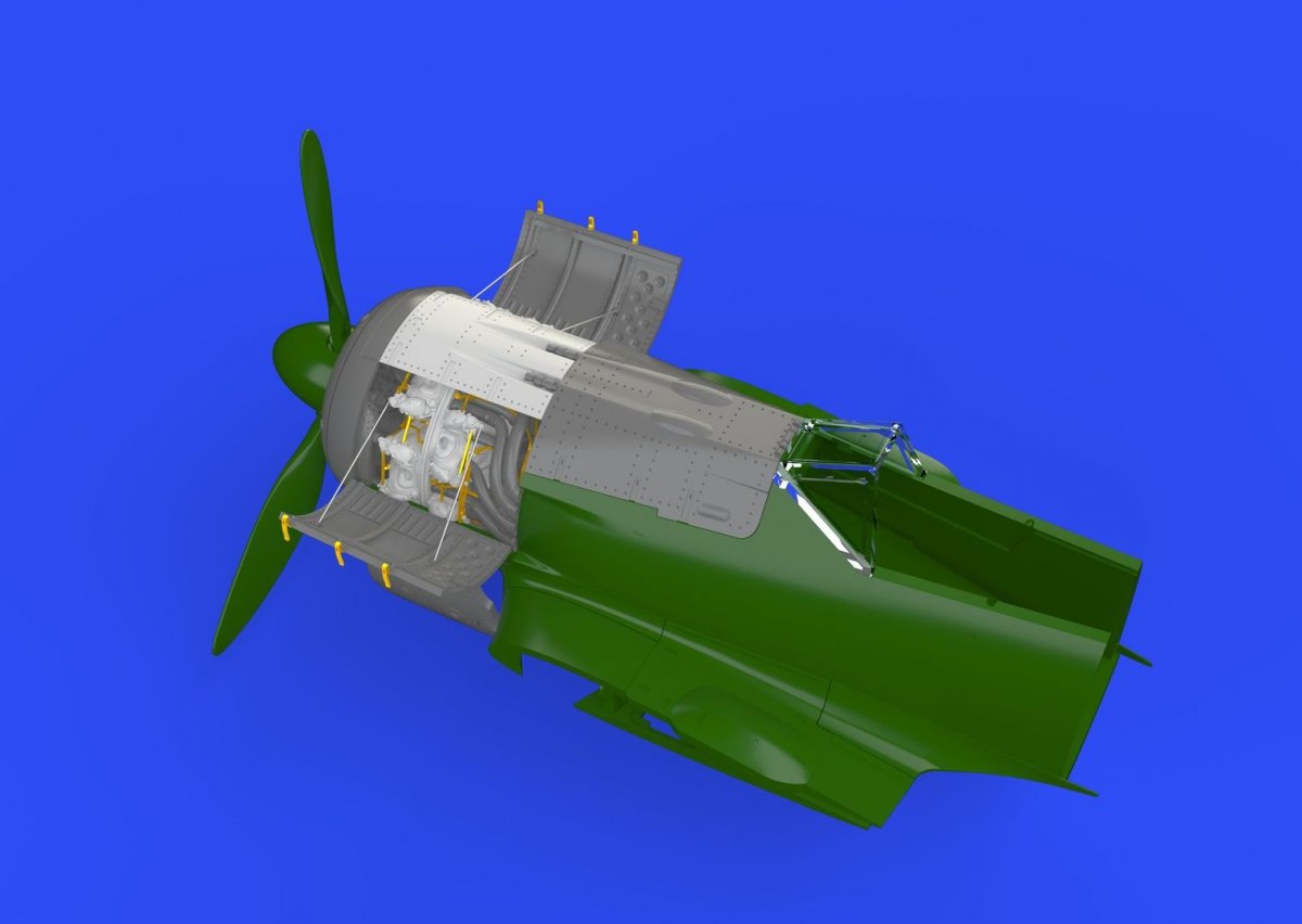 Eduard 672117 Fw 190A-5 engine EDUARD 1/72 – zdjęcie 4