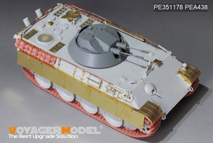 Voyager modèle PE351178 panthère allemande de la seconde guerre mondiale G 30mm Flakpanzer Kugelblitz (pour TAKOM 2150) 1/35 – Bild 2