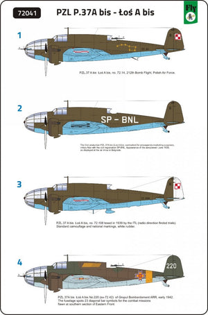 Fly 72041 PZL.37 A bis Orignal A bis (1/72) – image 8