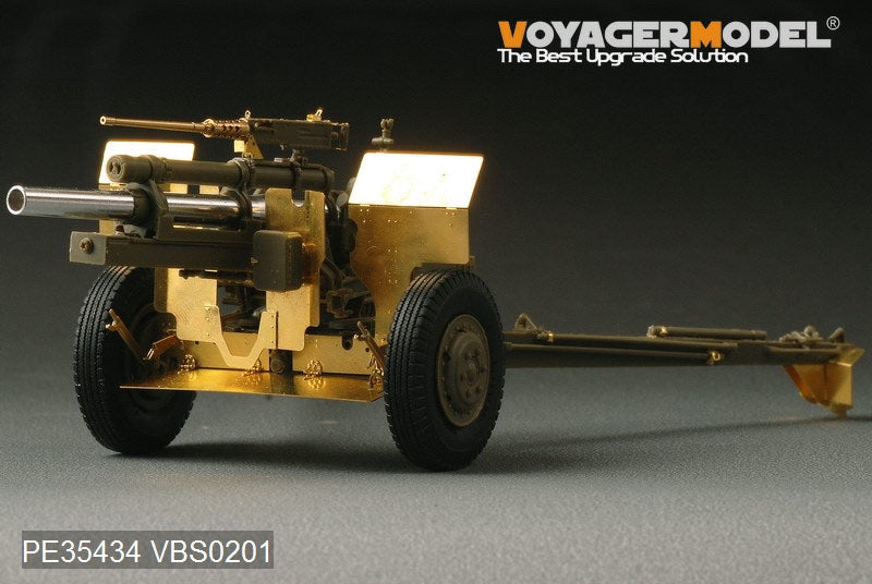 Maquette Voyager PE35434 Obusier américain M2A1 de 105 mm de la Seconde Guerre mondiale pour AFV CLUB 35182, échelle 1/35 – image 2