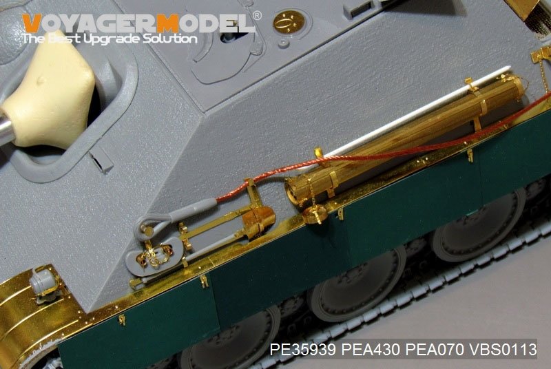 Kit de mise à niveau de base Voyager Model PE35939 Jagdpanther G1 de la Seconde Guerre mondiale pour TAKOM 2106 au 1/35 – image 10