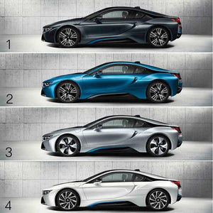 Peinture Zero Paints ZP-1303-IR-SIL Argent ionique avec reflets bleu BMW i 30 ml  – image 3
