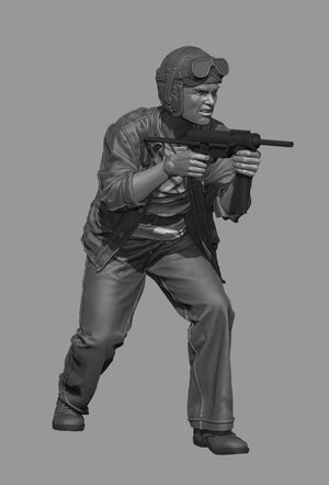 Panzer Art FI35-206 USMC tanker combat rapproché n° 2 1/35
