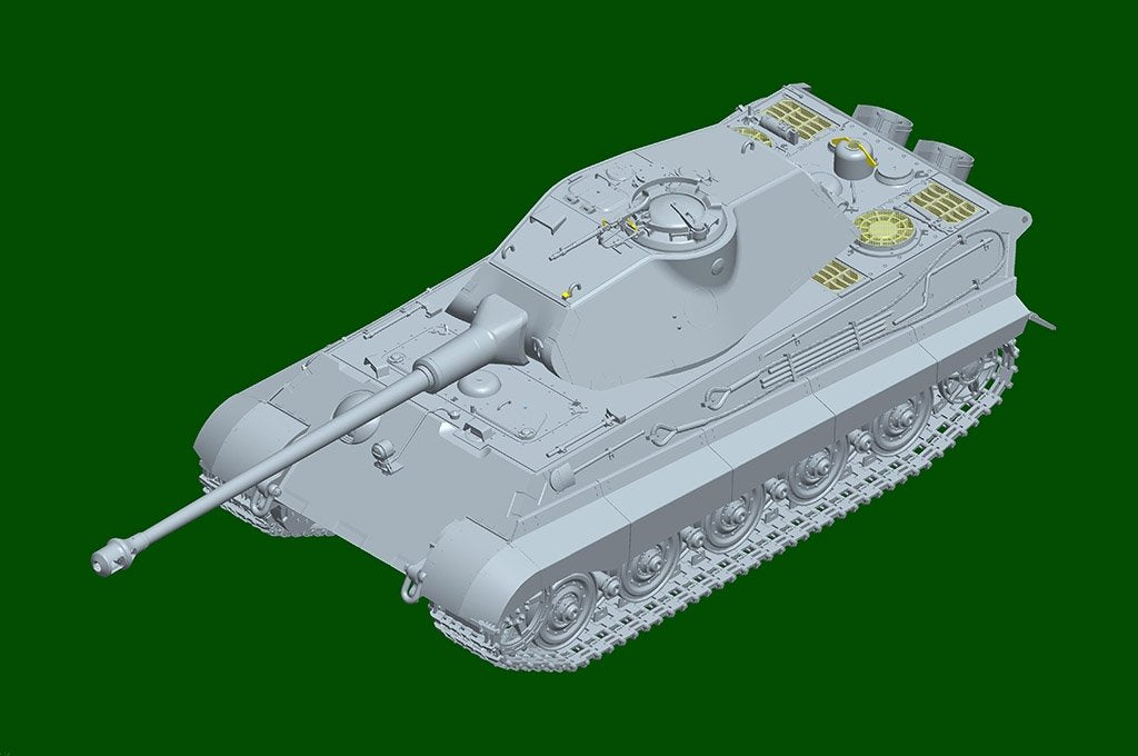 Hobby Boss 84558 Pz.Kpfw.VI Sd.Kfz.182 Tiger II Porsche Véhicule de première production Fgst.Nr.280009 1/35 – imagen 6