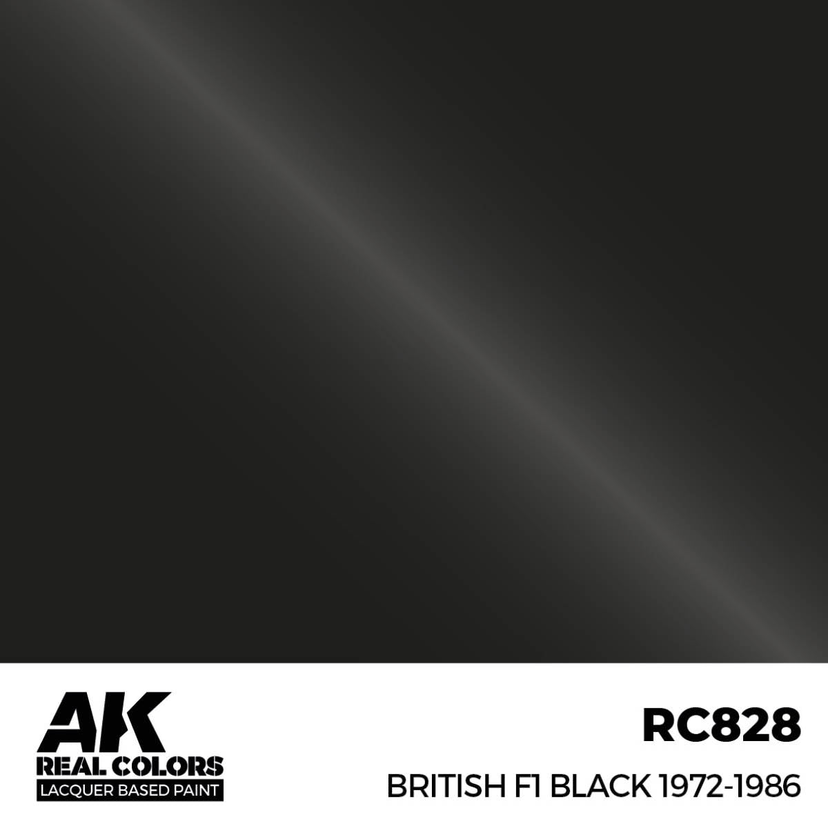AK Interactive RC828 British F1 Noir 1972-1986 17 ml