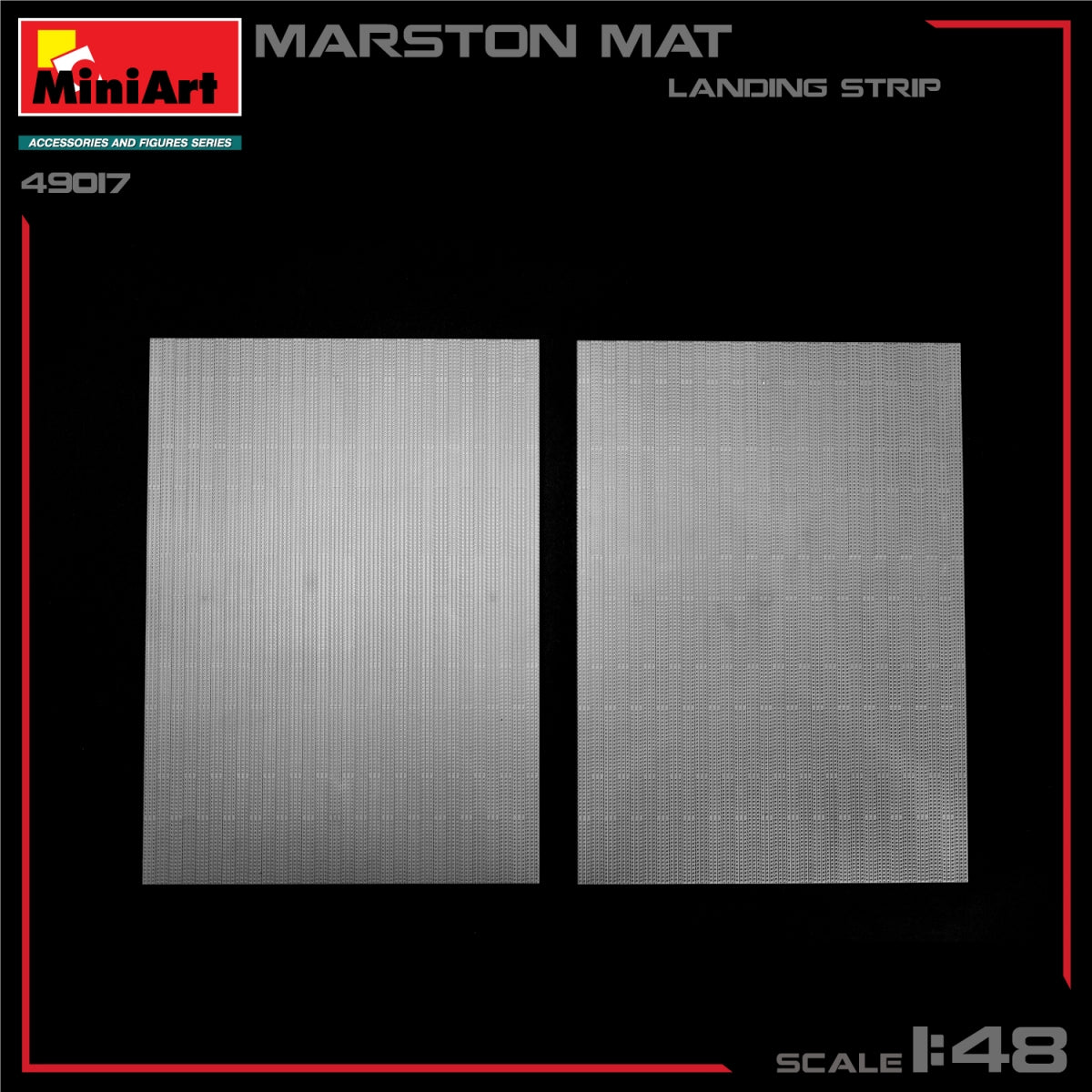 MiniArt 49017 TAPIS MARSTON. PISTE D&amp;#39;ATTERRISSAGE 1/48 – immagine 3