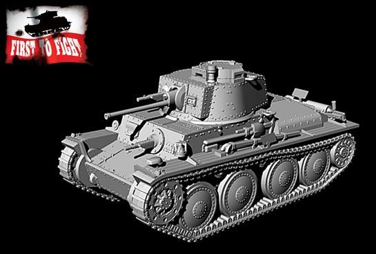 Premier char léger allemand PL109 Pz.Kpfw 38 Ausf. D 1/72 – immagine 4
