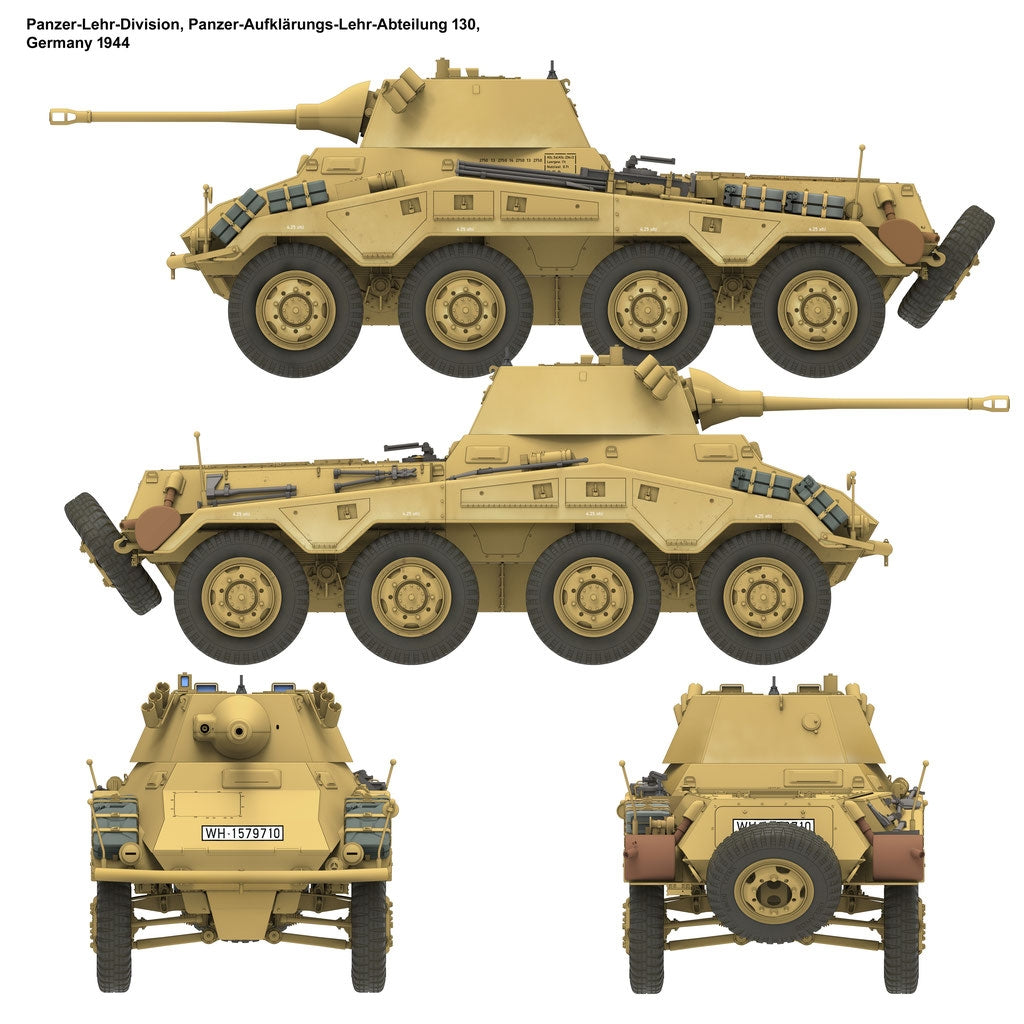 Das Werk DW16006 Sd.Kfz. 234/2 Puma 1/16 – immagine 5