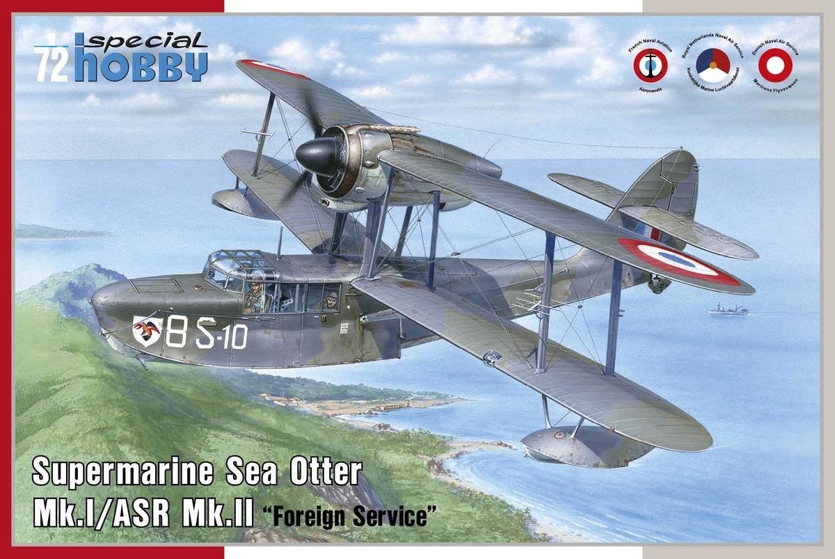 Maquette Special Hobby 72431 Supermarine Sea Otter Mk.I/ASR Mk.II « Service extérieur » au 1/72