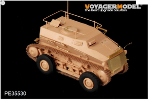 Maquette Voyager PE35530 Voiture blindée de reconnaissance chenillée allemande Sd.Kfz.254 de la Seconde Guerre mondiale POUR HOBBY BOSS 82491 1/35 – Bild 2