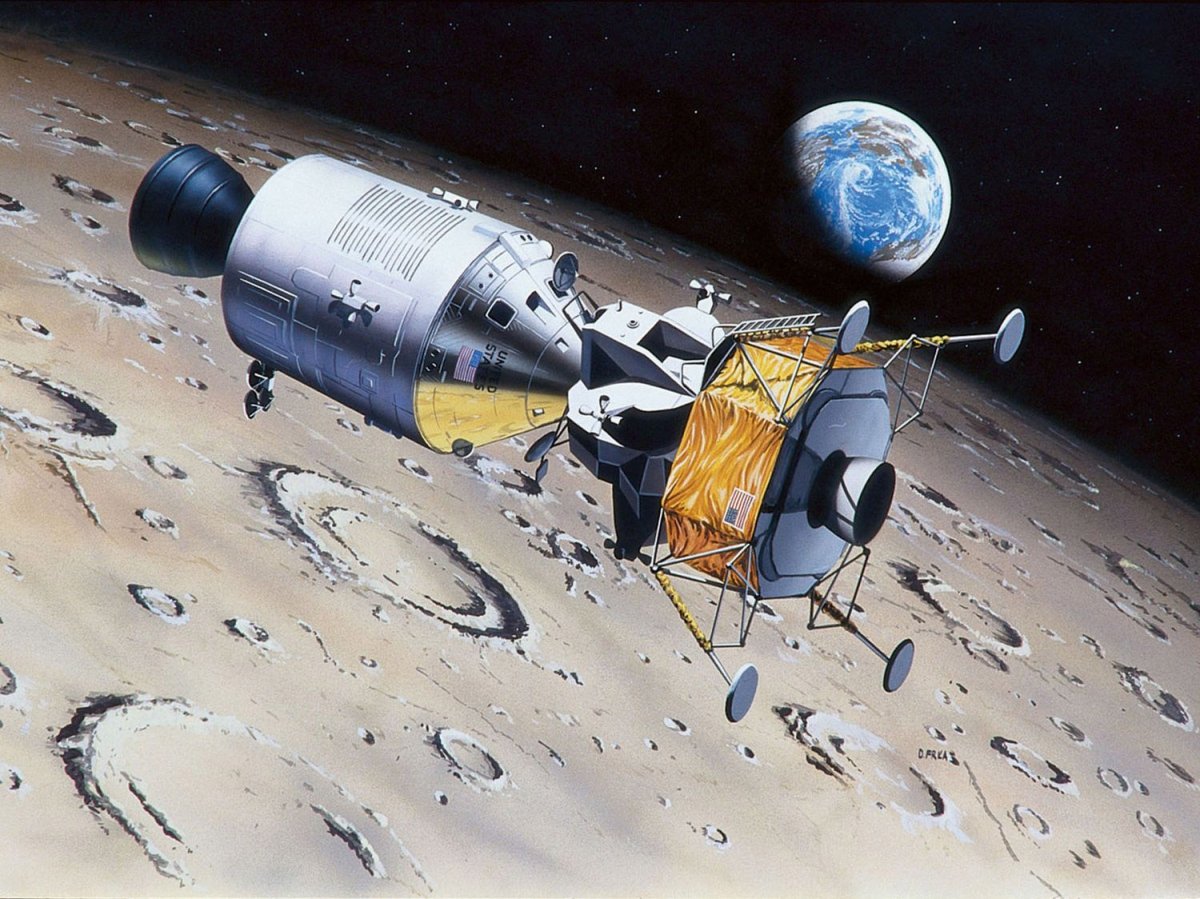 Revell 03700 Apollo 11 Columbia-Eagle 1/96 – zdjęcie 2