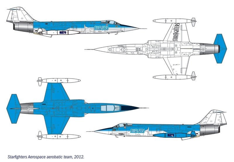 Italeri 1344 Starfighters F-104G 1/72 – zdjęcie 5