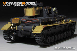 Maquette Voyager PE351123B Char allemand Pz.Kpfw.IV Ausf.F1 Basic (version B, munitions incluses) (pour TAMIYA 35374) 1/35 – image 3