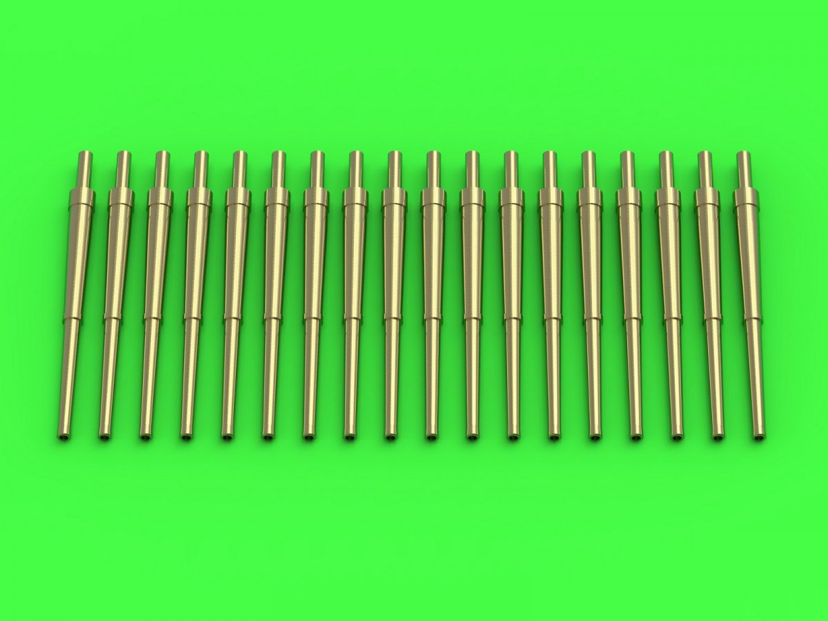 Master SM-700-056 British 4.5in/45 (11.4cm) QF Marks I, III et IV (18pcs) utilisé sur l'Ark Royal (1/700)