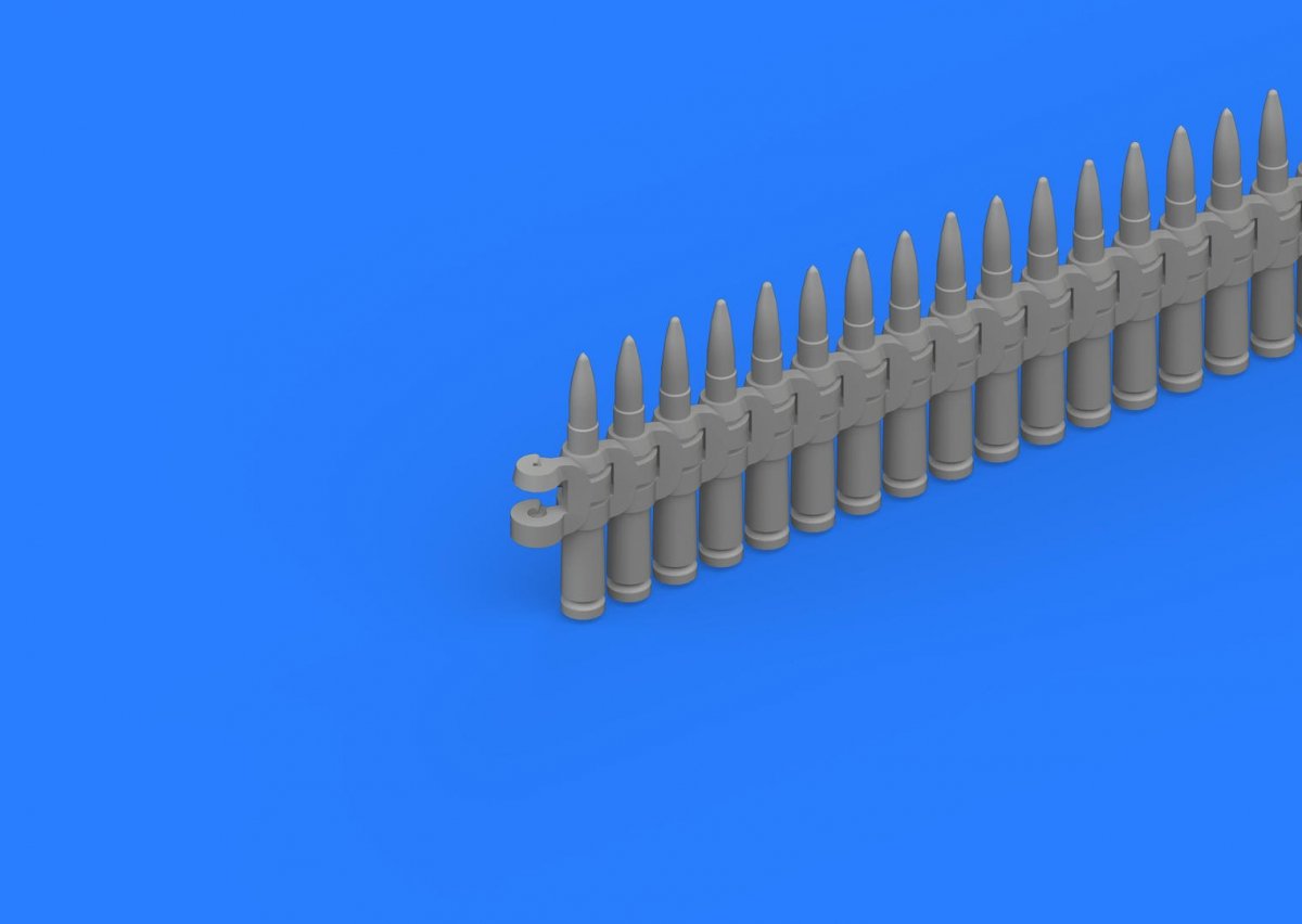 Bandes de munitions Eduard 632121 12,7 mm 1/32