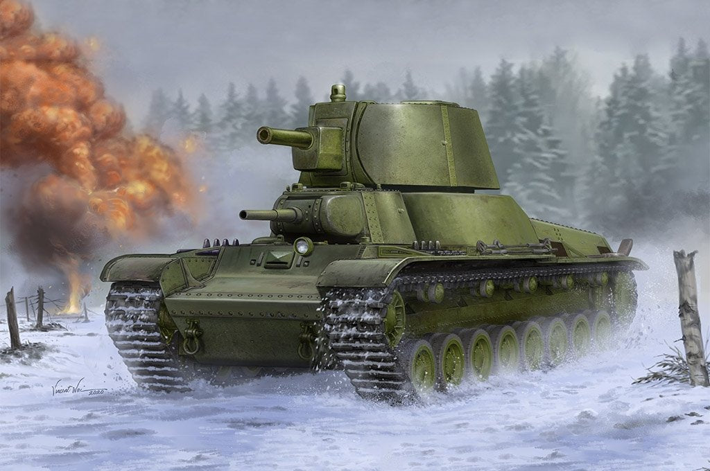 Trumpeter 09591 Char lourd soviétique T-100Z 1/35