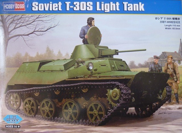 Hobby Boss 83824 Char léger soviétique T-30S (1/35)