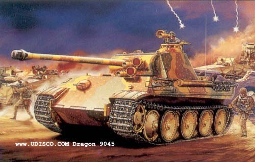 Dragon 9045 Pz.Kpfw. V Ausf. G PANTHÈRE DE COMBAT NOCTURNE (1/35)