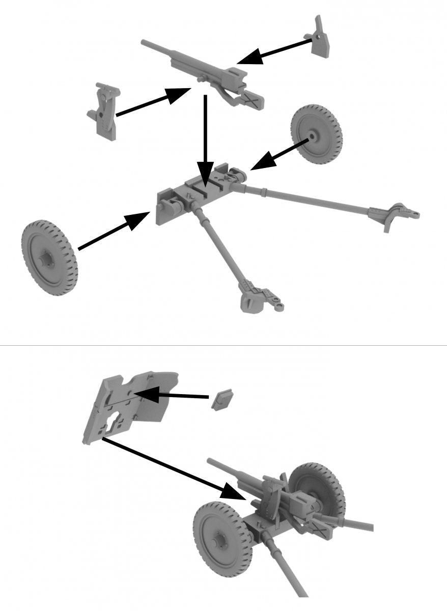 First to Fight PL022 - PAK 36 1/72 – zdjęcie 2