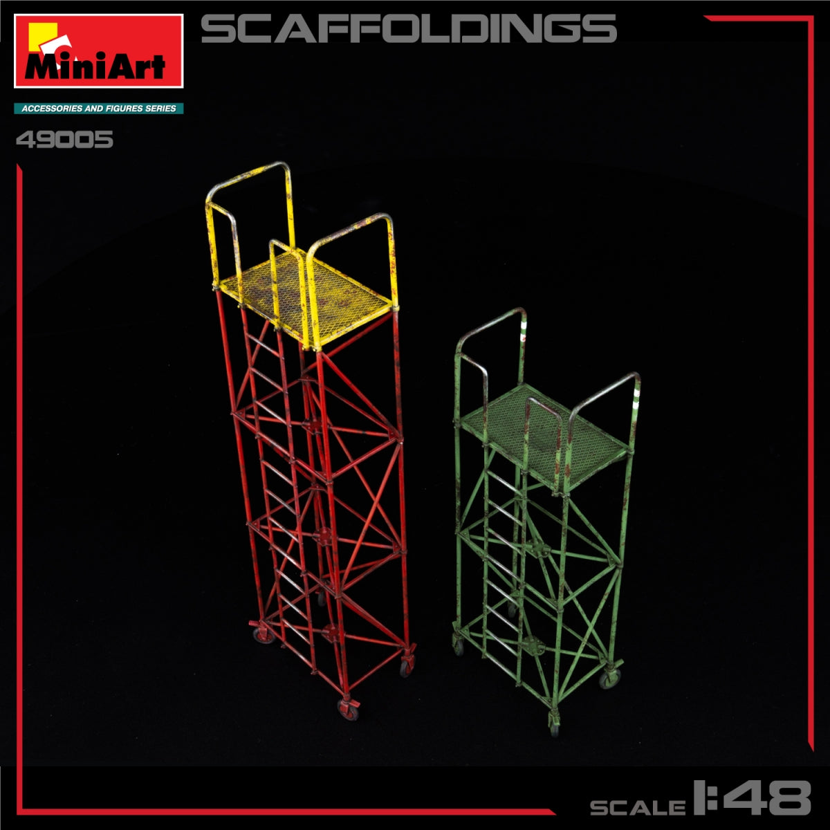 MiniArt 49005 ÉCHAFAUDAGES 1/48  – image 4