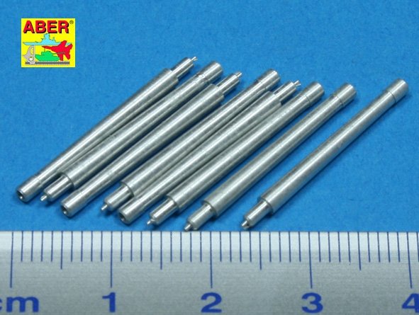 Aber 350L-39 Jeu de 8 pièces de canons courts de 380 mm pour navires Richeulieu, Jean Bart (1/350) – Bild 2