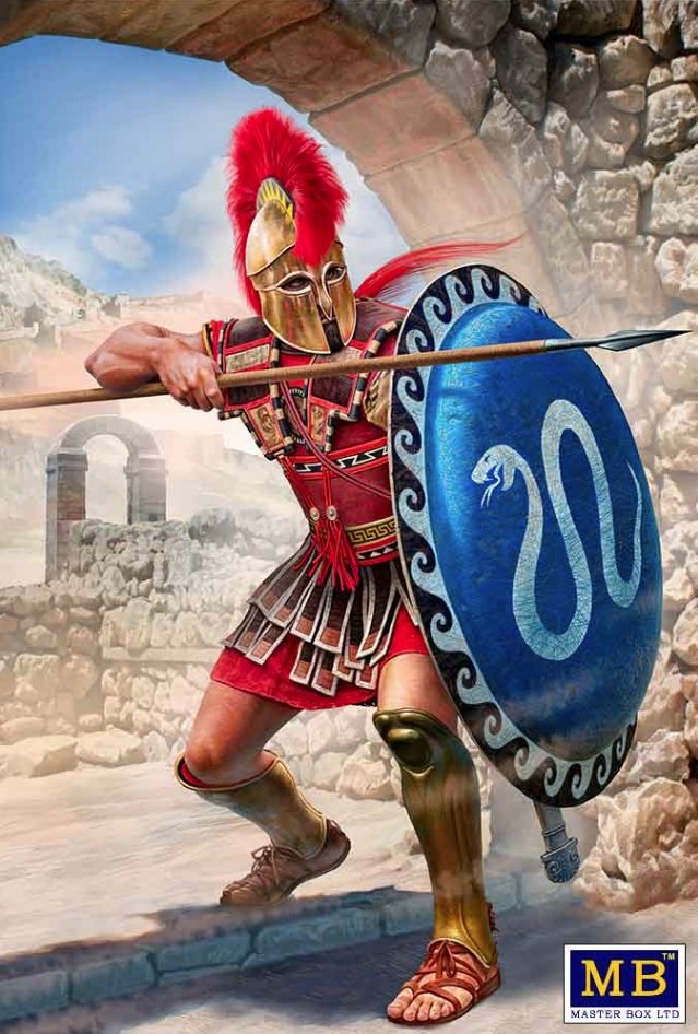Master Box 32011 Série Guerres gréco-perses. Kit d'hoplite n° 1