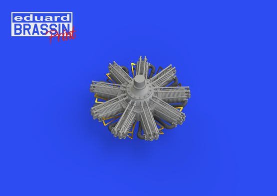 Moteur Bentley Sopwith Camel Eduard SIN64890 EDUARD 1/48 – immagine 7