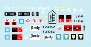 Star Decals 35-893 M3 Grant britannique en Afrique 1/35 – image 2