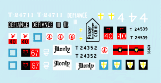 Star Decals 35-893 M3 Grant britannique en Afrique 1/35 – image 2