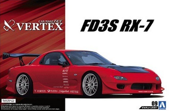 Aoshima 05239 Mazda Vertex FD3S RX-7 99 1/24 