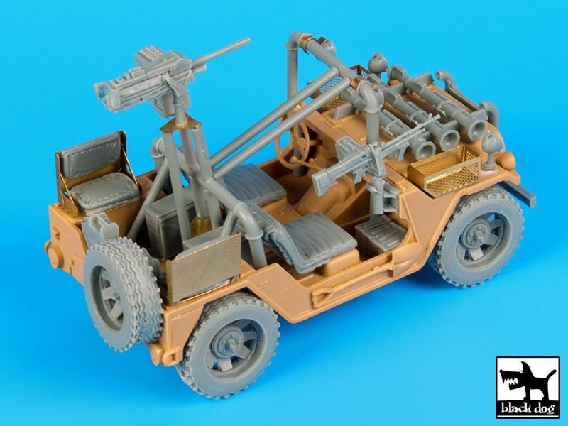 Kit de conversion Black Dog T35121 M-151 FAV au 1/35 – immagine 4