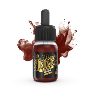 AK Interactive AK16048 CRIMSON – ENCRE 30 ml