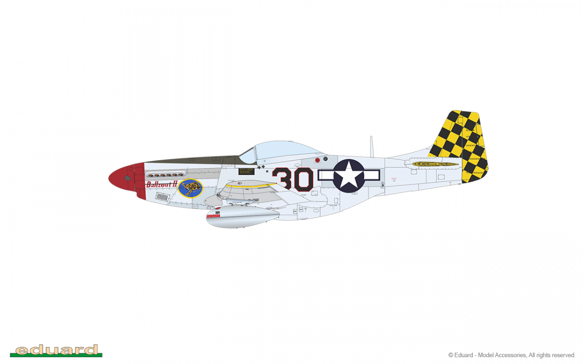 Eduard 11159 RED TAILS &amp;amp; Co. COMBO DOUBLE 1/48 – immagine 21