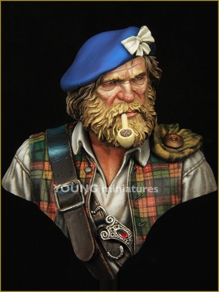 Young Miniatures YH1838 Highland Clansman 1/10 