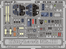 Kittyhawk Mk. III 1/48 d&amp;#39;Eduard 49356 (Hasegawa)
