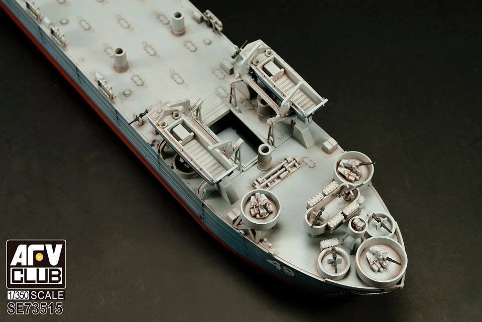 AFV Club SE73515 US NAVY TYPE 2 LSTs LST-1 CLASS 1/350 – zdjęcie 4