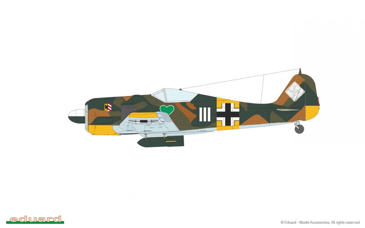 Eduard 84117 Fw 190A-4 avec volets moteur et ailes à 2 mitrailleuses, échelle 1/48 – image 15