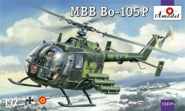 Modèle A 72259 MBB Bo-105P (1/72)