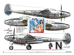 Kagero 15040 Pacific Lightnings Partie I (décalcomanie) PL/EN  – image 7