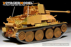 Maquette Voyager PE35945 Chasseur de chars allemand Marder III (Sd.Kfz.139) de la Seconde Guerre mondiale, à base de la maquette TAMIYA 35248 au 1/35 – Bild 4