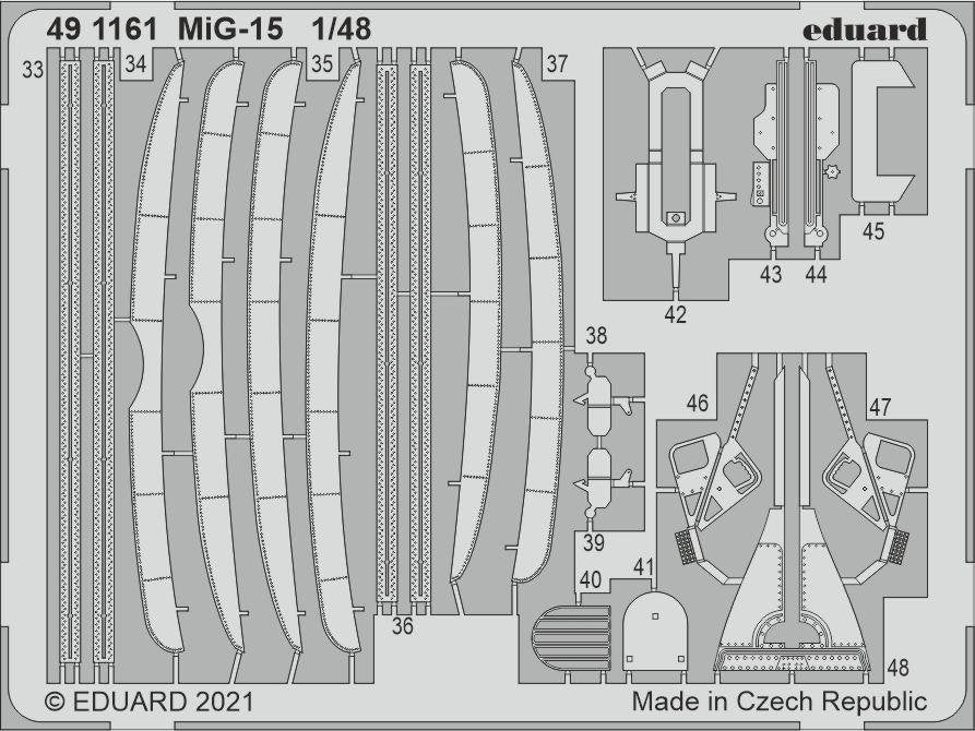 Eduard 491161 MiG-15 HOBBY 2000/ BRONCO 1/48 – immagine 2