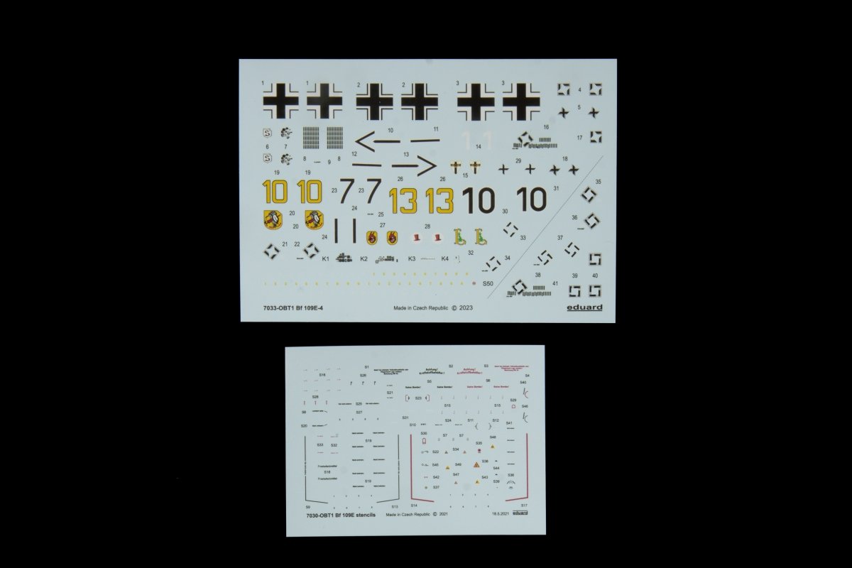 Eduard 7033 Bf 109E-4 Édition ProfiPack 1/72 – Bild 4