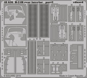 Intérieur arrière Eduard 48636 B-24D REVELL/MONOGRAM (1/48) – image 2