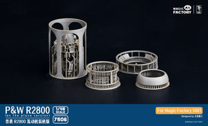 Magic Factory 7506 Moteur Pratt &amp;amp; Whitney R2800 - Version à présentation séparée, coffret 2, échelle 1/48