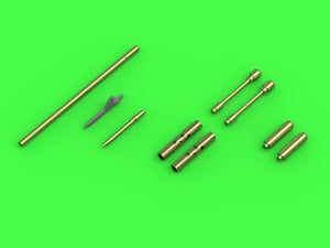 Maquette Master AM-48-169 F4F-3 Wildcat LATE - Mitrailleuses Browning .50 avec orifices de radiateur ronds et deux versions du tube de Pitot au 1/48