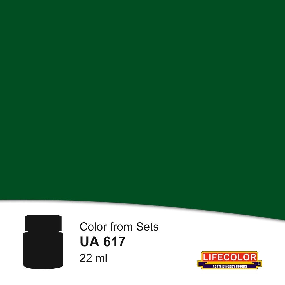 Lifecolor UA617 Regia Marina Verde Scuro Antivegetativo Italienne 22 ml