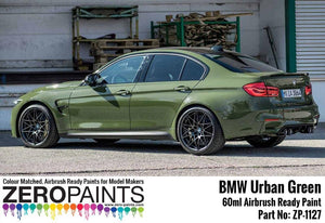Peinture Zero Paints ZP-1127-U BMW Vert Urbain 60 ml – image 2